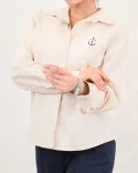 شومیز لینن هوک W00145 - 2
