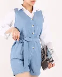 سارافون شلوارکی G00610 - 4