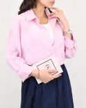 شومیز لینن G00605 - 1
