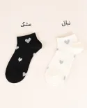 جوراب قلبی y00424 - 1
