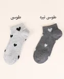 جوراب قلبی y00424 - 2