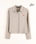 شومیز قلبی w00170 - 5