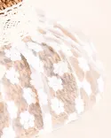 کلاه قلاب بافی توری S00963 - 10