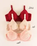 سوتین خال خالی نخی Y00408 - 1