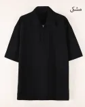 تیشرت مردانه نیم زیپ G00643 - 9