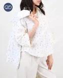 شومیز نیلی G00657 - 2
