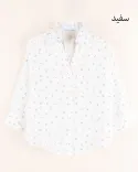 شومیز نیلی G00657 - 4