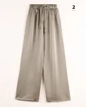 شلوار ساتن G00651 - 5