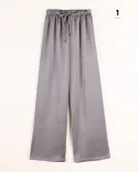 شلوار ساتن G00651 - 8