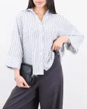شومیز راه راه G00687 - 1