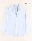 شومیز راه راه G00687 - 6