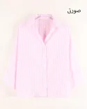 شومیز راه راه G00687 - 7