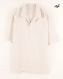 پیراهن مردانه لینن G00683 - 7