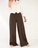 شلوار سیلک G00660 - 4