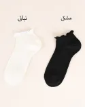جوراب کبریتی لب فرفریY00429 - 1