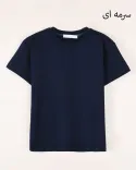 تیشرت بیسیک W00222 - 6