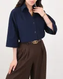 شومیز لینن G00728 - 5
