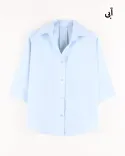 شومیز لینن G00728 - 9