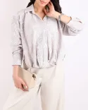 شومیز گره ای هلنا G00712 - 4
