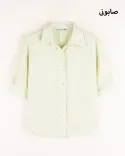 شومیز کتان G00750 TIVA - 10