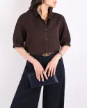 شومیز کتان G00750 TIVA - 3