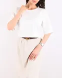 تیشرت کراپ W00231 - 1