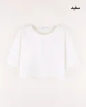 تیشرت کراپ W00231 - 9