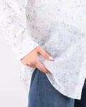 شومیز پلنگی شیشه ای G00770 - 15