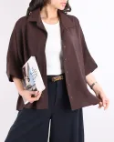 شومیز رنگی G00808 - 7