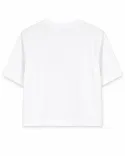 تیشرت کراپ ساحلی G00809 - 3