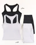 ست تاپ و شورتک فلامنت Y00548 - 4