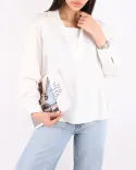شومیز جلو بسته W00256 - 1