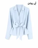 شومیز پشت کش W00259 - 8