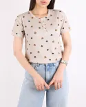 تیشرت طرحدار G00830 - 11