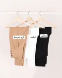شلوار بغل دکمه مازراتی R0033 - 5