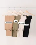 شلوار راسته جلو دوخت زنانه R0025 - 3