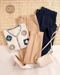 شلوار سایز بزرگ R00123 - 2