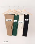 شلوار کتان مام استایل R00139 - 3