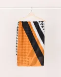 شال طرحدار نخی S00172 - 1