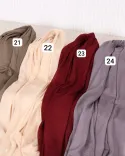 شال پلیسه نخ S00167 - 6