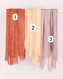 شال لینن راه راه S00207 - 1