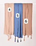 شال پلیسه کد S00250 - 2