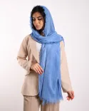 شال لینن راه راه S00262 - 2