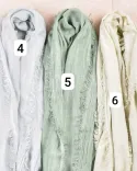 شال لینن راه راه S00262 - 4