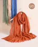 شال لینن راه راه S00262 - 9