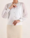 بلوز پاییزه زنبوری H00135