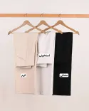 شلوار نیم بگ جلو جیب C0079 - 1