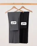 شلوار بگ کمربندی C0099 - 11