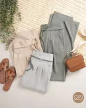 شلوار بگ کمربندی C0099 - 15