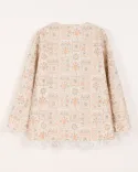 کت سوزن دوزی مرواریدی C00100 - 14
